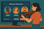 Designing Interfaces to Connect Musicians in Virtual Ensembles